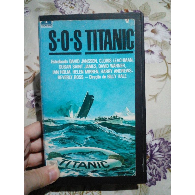 VHS S.O.S Titanic ( legendado)