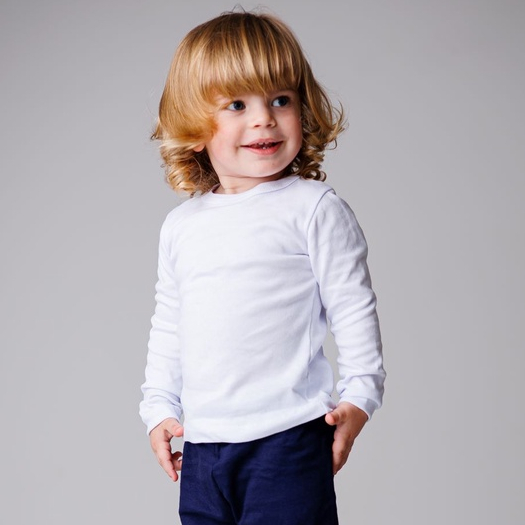 Blusa de Manga Longa Para Menino Infantil 1 ao 12