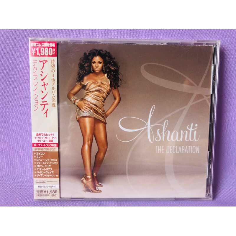 Ashanti - The Declaration - Cd álbum lacrado - Japão