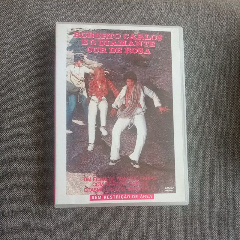 Dvd Roberto Carlos e o Diamante Cor de Rosa