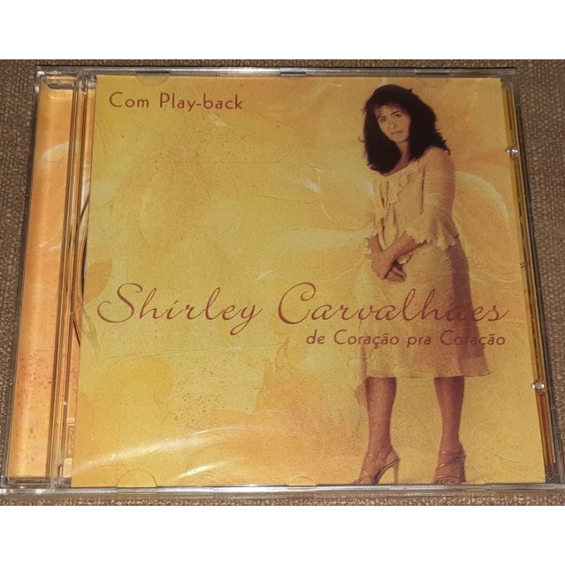 CD Shirley Carvalhaes de coração pra coração lacrado 8837