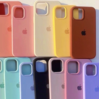Capa Capinha Iphone 14 Silicone Aveludada Case Compatível