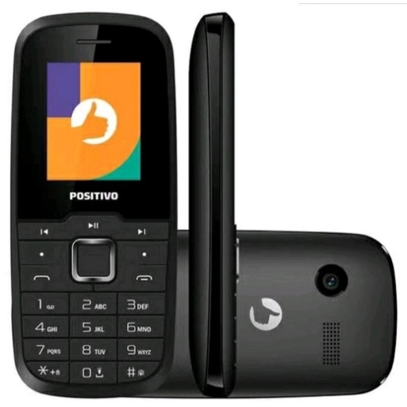 Celular Positivo P26 Dual Chip Radio FM Celular Simples Idoso