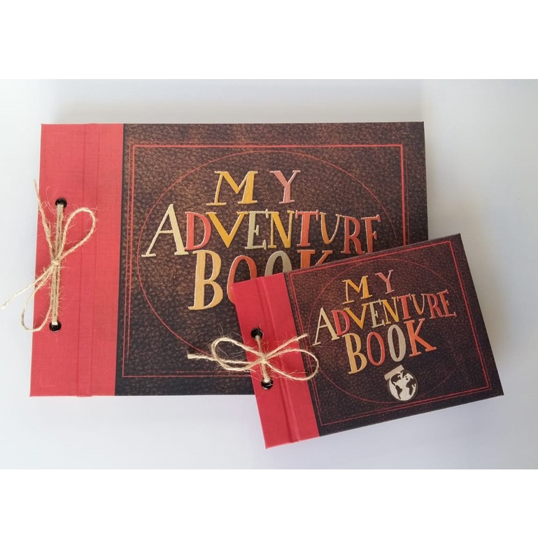 Álbum de fotos Scrapbook Up Altas Aventuras Adventure book Personalizado Our ou My Artesanal