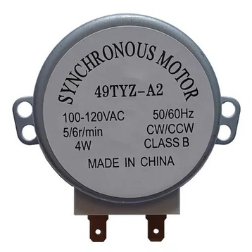 Motor Microondas 4w 5/6 Rpm 110/120v Original Eixo Metálico