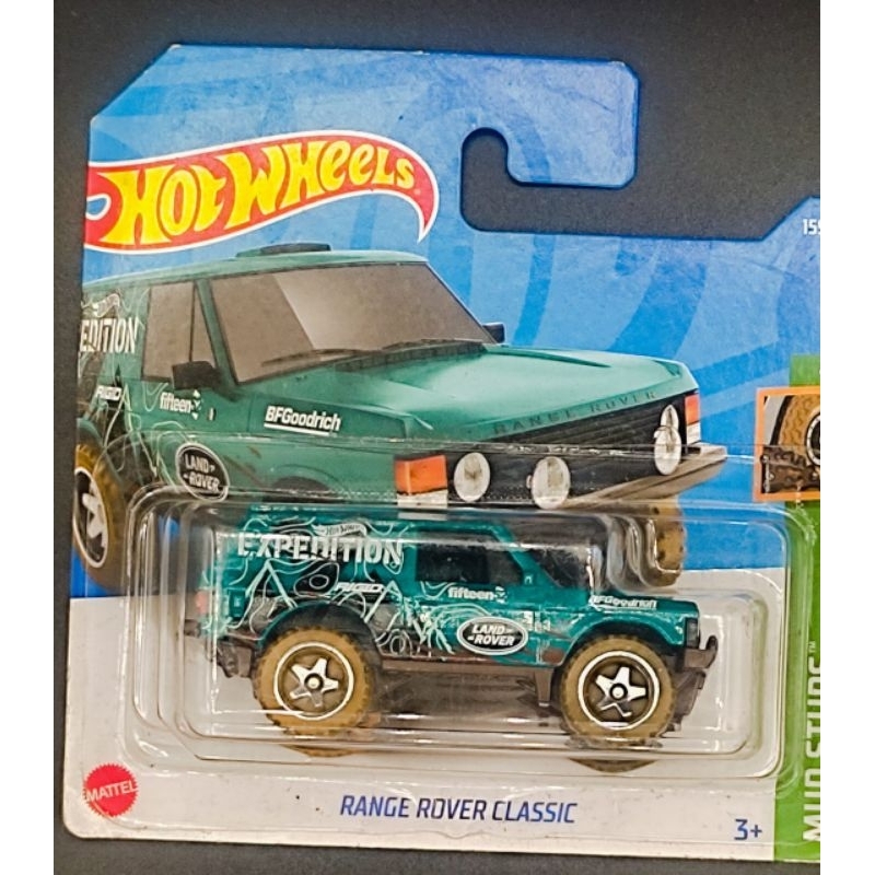 Hot Wheels Range Rover Classic Off-road Jipe Land Mud Studs