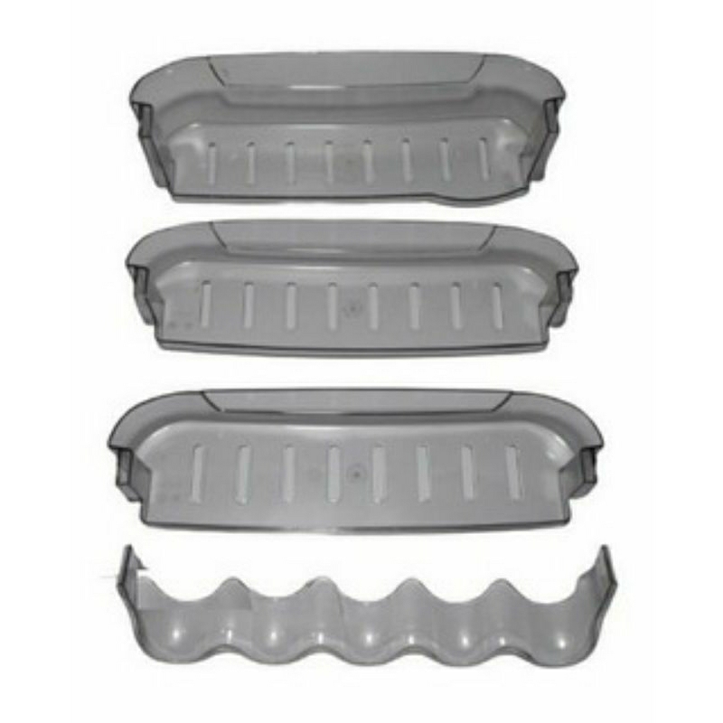 kit 4 prateleiras da porta da esmaltec + porta do congelador refrigerador esmaltec roc29 a 35