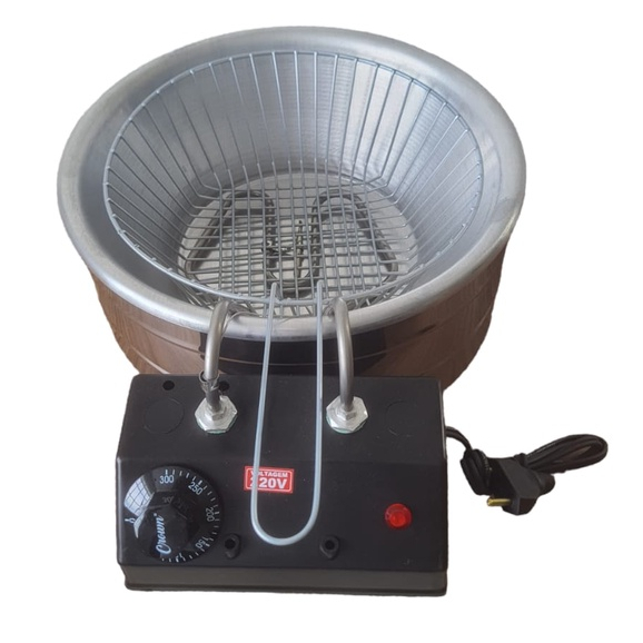 tacho elétrico fritadeira alumínio 3,5 litros