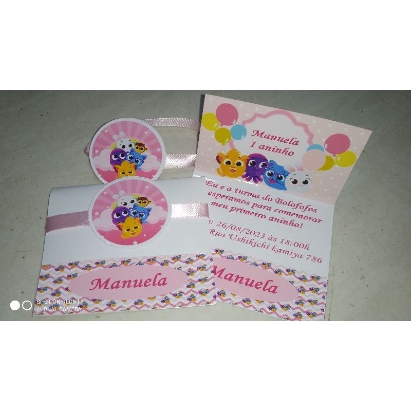 50 convites Aniversario