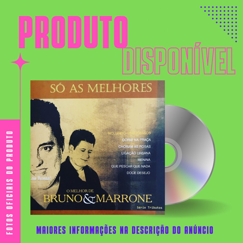 CD BRUNO E MARRONE - SÉRIE TRIBUTOS - O MELHOR DE BRUNO E MARRONE