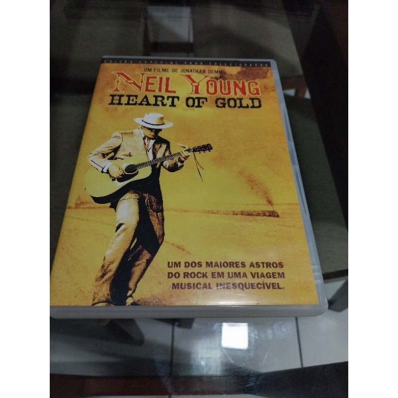 DVD Neil Young Heart of Gold (DVD Duplo)