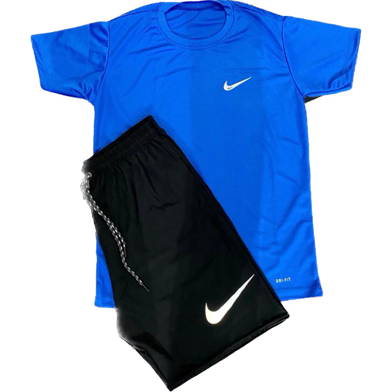 Camisas e store shorts da nike