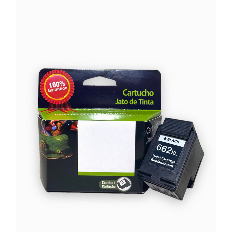 Cartucho De Tinta 662xl Preto 20 ml 2546 2516 3516 1516