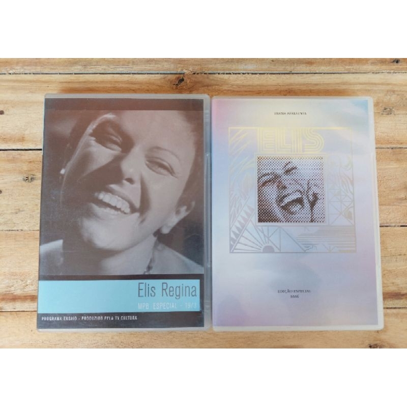 DVD ELIS REGINA ( EDIÇÃO especial 2006 + MPB especial 1973)