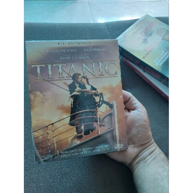 BLU-RAY DUPLO TITANIC EDIÇÃO ESPECIAL LACRADO DE FÁBRICA ÚLTIMA UNIDADE APROVEITE