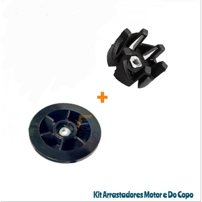 Kit de Arrastes do Motor e Do Copo Liquidificador Oster Powerfull OLIQ605