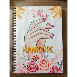 Agenda Diária - Manicure, Pedicure, Cabelereiro - 90 folhas - 15x21cm