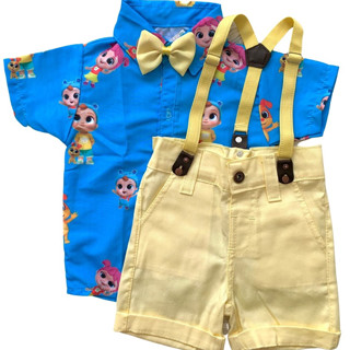 Roupa temática Joaozinho aniversario menino infantil