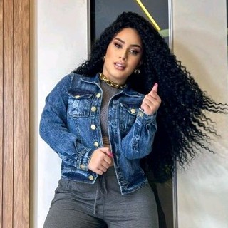 Jaqueta Jeans Casaco P-GG