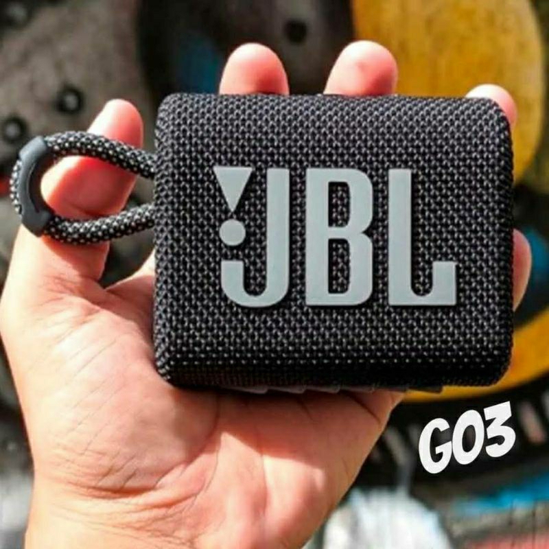 JBL GO 3 | CAIXA DE SOM BLUETOOTH 5.1 JBL GO 3 ORIGINAL À PROVA D'AGUA E POEIRA IP67