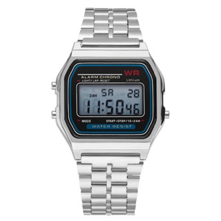 Relógio masculino feminino Vintage Retrô Wr Digital Led Eletronic
