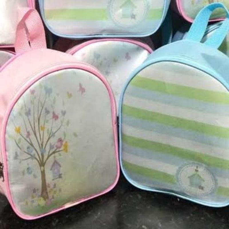 kit 30 unds mochilinha 18*15 personalizada lembrancinhas
