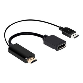 adaptador conversor hdmi para displayport femea