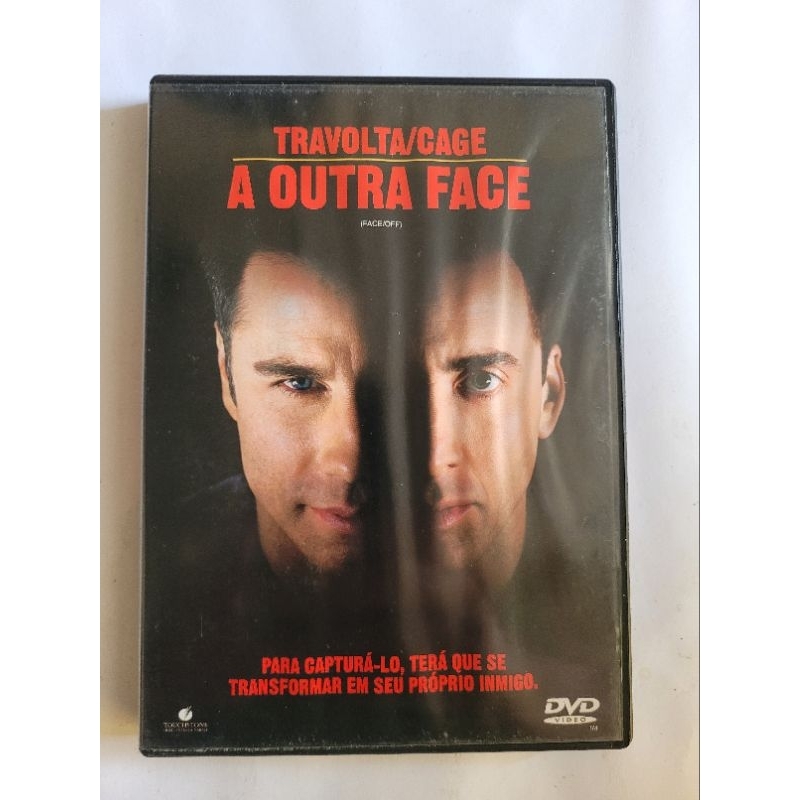 DVD A OUTRA FACE NICHOLAS CAGE E JONH TRAVOLTA ORIGINAL RARO