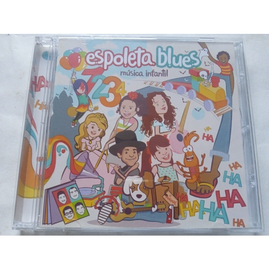 CD Espoleta blues - música infantil - com versão para música do little quail - ótimo estado mídia e capa