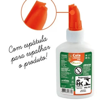 5 Cola Liquida 40 g Leo Leo - Cola Papel, Cartolina, Fotos e Similares