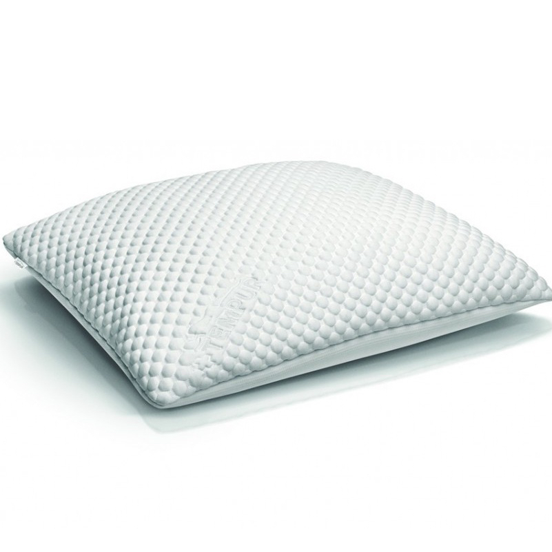 Travesseiro Nasa Branco Slim Barato Fibra de bambu Alto Macio Anti Alergico AntiMofo Confortavel