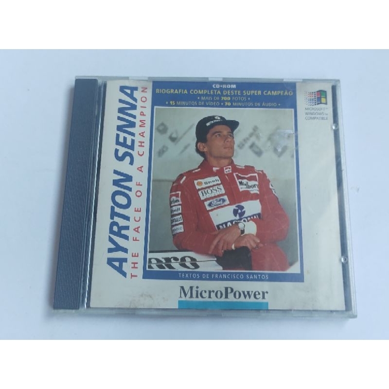 Ayrton Senna The Face of A Champion Raro