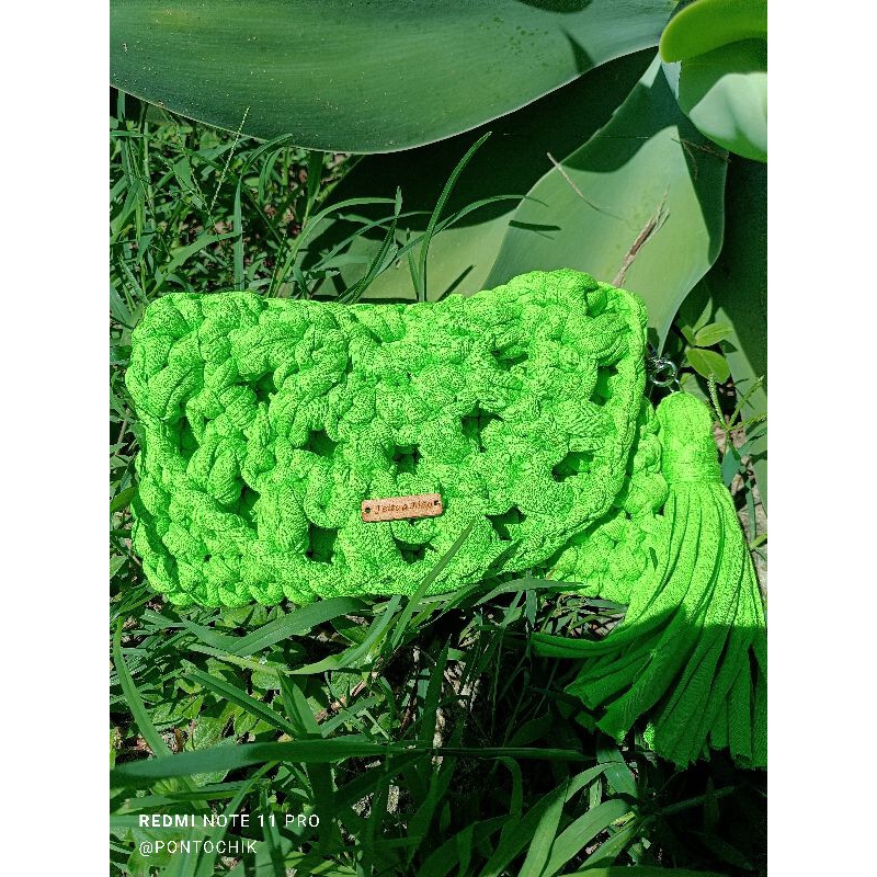 Bolsa de crochê Giovanna Antonelli/ Maxxi Carteira/Bolsa Artesanal/ Carteira de Mão/Bolsa chique//Clutch Giovanna Antonelli.