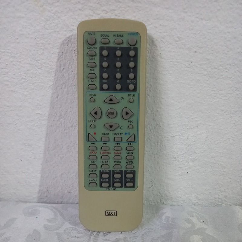 Controle Dvd Cce Rc-102, Micro Sistem Com Dvd usado