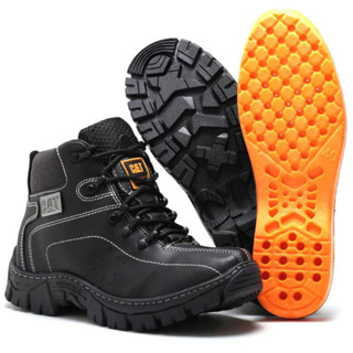 Bota Coturno Masculina Caterpillar Adventure De Trilha Reforçado Impermeável + Carteira