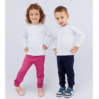 Blusa Manga Longa TÉRMICA Segunda Pele Peluciada Infantil - Unissex 1 ao 14 Anos em Oferta na Shopee