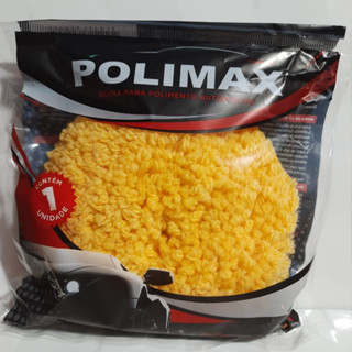 BOINA DUPLA FACE MACIA AMARELA 5" - POLIMAX