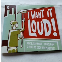 CD coletânea I want Loud - bandas do rio de janeiro - ótimo estado mídia e capa