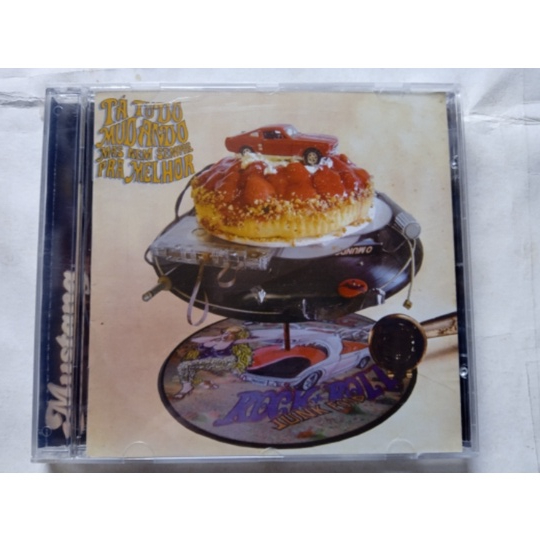 CD mustang -  tá tudo mudando, mas nem sempre pra melhor - ótimo estado mídia e capa