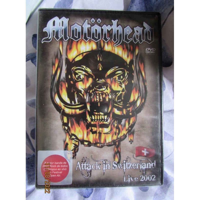 motorhead attack in switzerland live 2002 dvd novo lacrado