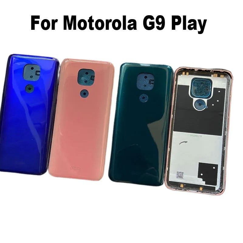 Tampa Traseira Motorola Moto G9 Play Com Botões  e pontos de antena Qualidade Top Peças Novas, envio Rapido.