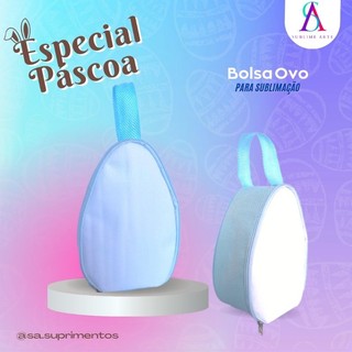 5 bolsa ovo pra sublimação/ bolsa pra sublimação/ bolsa de mão pra sublimação/ Sublimação
