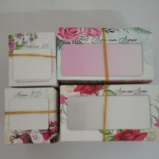 cartão para 3D com as embalagens em Oferta na Shopee