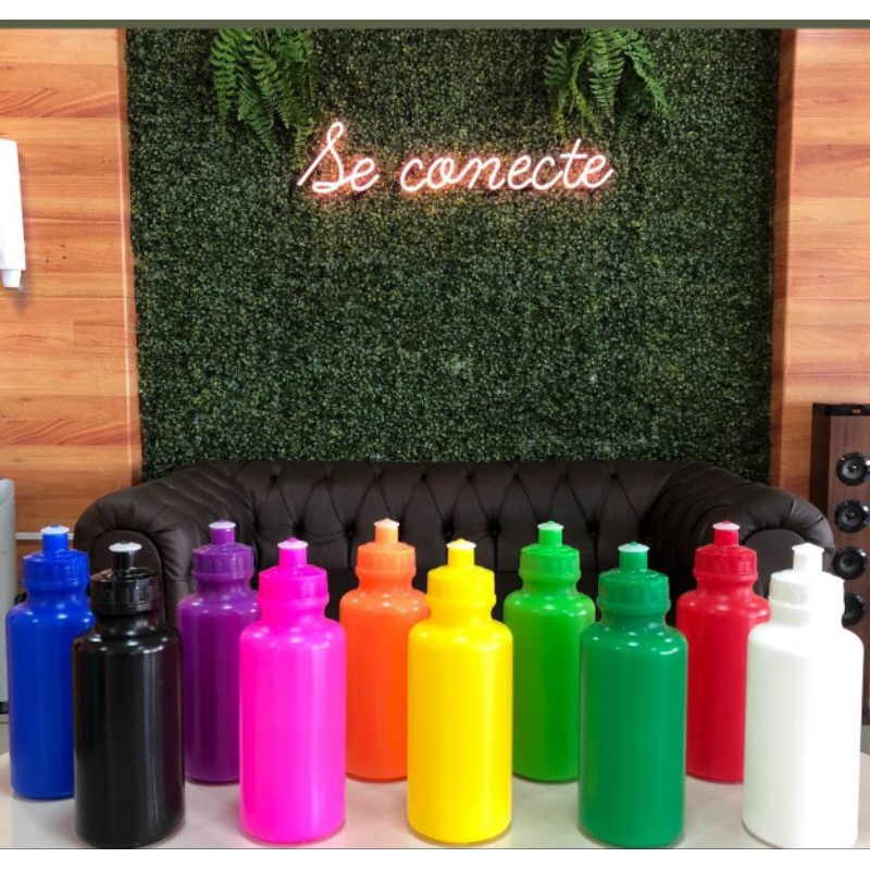 kit C/ 30 Garrafa Garrafinha De Agua Squeeze 500ml Para Personalizar em Oferta na Shopee