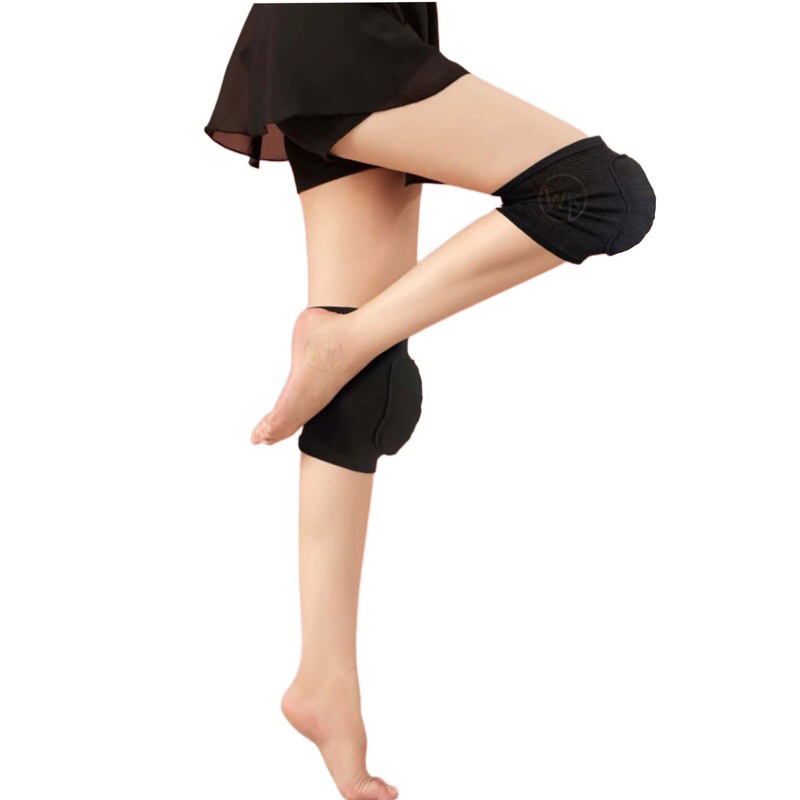 Joelheiras de proteção dança treino ginástica ballet poledance floow