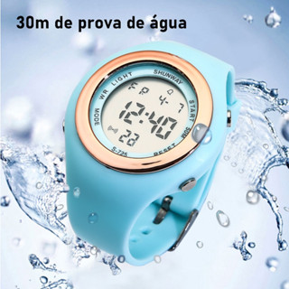 Relogios Femininos Original Aprova De Água Lindos Infantil Led Esportivas Cronômetro 2023 Novo S-725 Envio Rápido