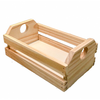 Caixote de Feira Decorativo Tamanho P Madeira Pinus 25x15x10 em Oferta na Shopee