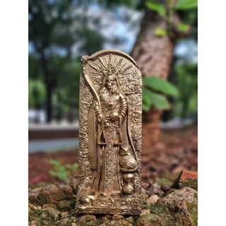 Santa Morte em Resina 17 cm Item para Decoração em Oferta na Shopee