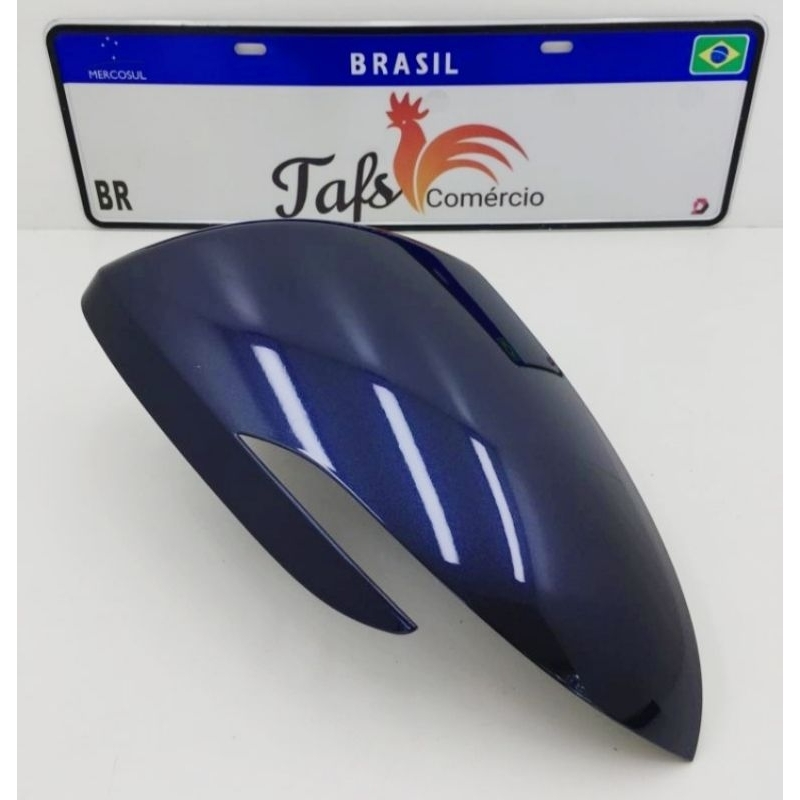 Capa Retrovisor Hyundai Novo HB20 Original Metagal Le Azul Sapphire