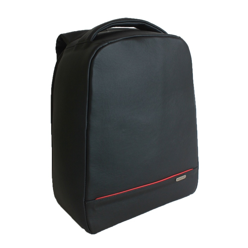 MOCHILA EM COURO GENUINO LEGITIMO PARA NOTBOOK EXECUTIVA ANTIFURTO! COM GARANTIA!